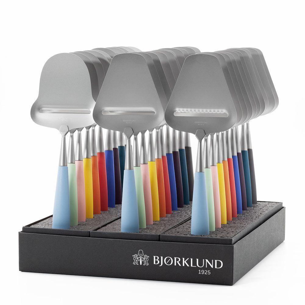 Bjørklund ostehøvel display | Bjørklund1925